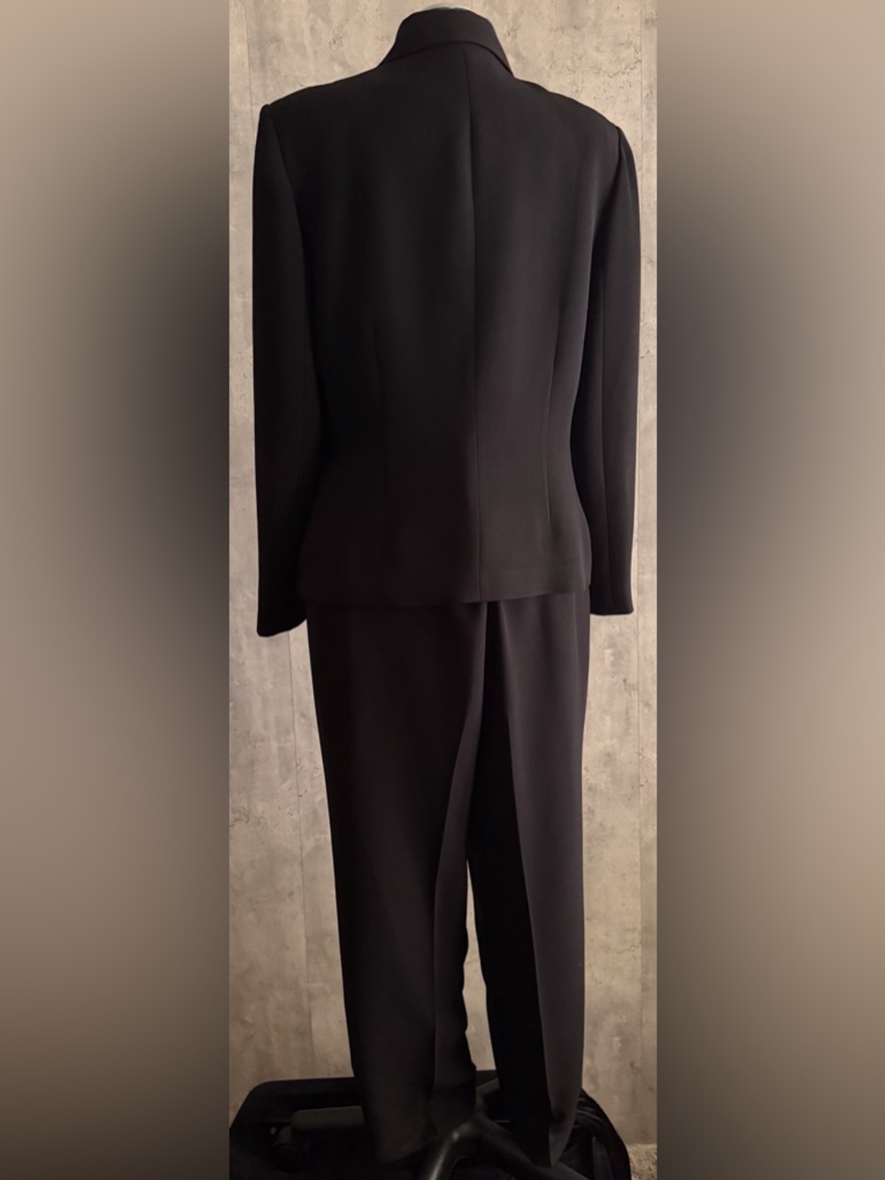 CASUAL CORNER ANNEX Essentials Professional Black Button Jacket Pant Suit Sz 16 - Picture 10 of 15